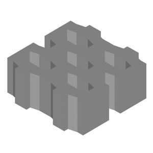 Echantillons de briques/blocs